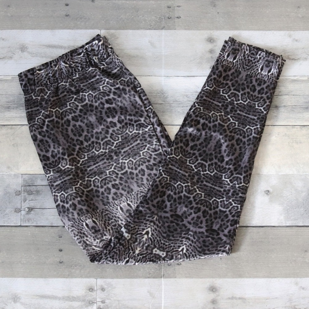XS WAYF Satin Print Pants